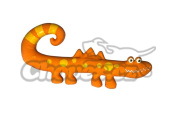 Hračka Chameleon latex 20cm