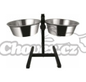 Stojan na misky (42cm) + 2x miska 1,6l/21cm