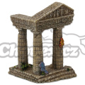 Dekorace Aqua Excellent Zřícenina chrámu 7,5x6,8x9,7cm