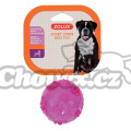Hračka pes míček TPR Pop Ball 6cm růžová  Zolux