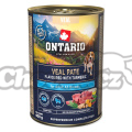 ONTARIO konz. telecí pate s kurkumou 400g