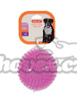 Hračka pes míč BALL SPIKE TPR POP 13cm s ostny růžový Zolux