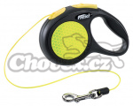 Flexi vodítko classic New Neon XS 8kg/3m lanko
