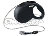 Flexi vodítko NEW classic XS 8kg/3m černé šňůra