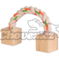 Trixie lano s dřevěnými kostkami 20cm