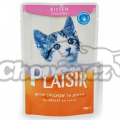 Plaisir Cat kapsička kitten/kotě kuře 100g