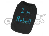 Tričko I'm Rebel - černá XL 33-35cm