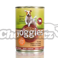 Yoggies dog konz.hovězí s karotkou a lněným olejem 400g