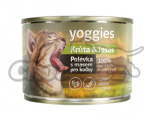 Yoggies cat polévka krůtí s lososem 185g