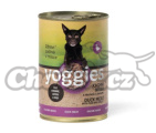 Yoggies dog konz.kachní s jáhlami a hruškou 400g